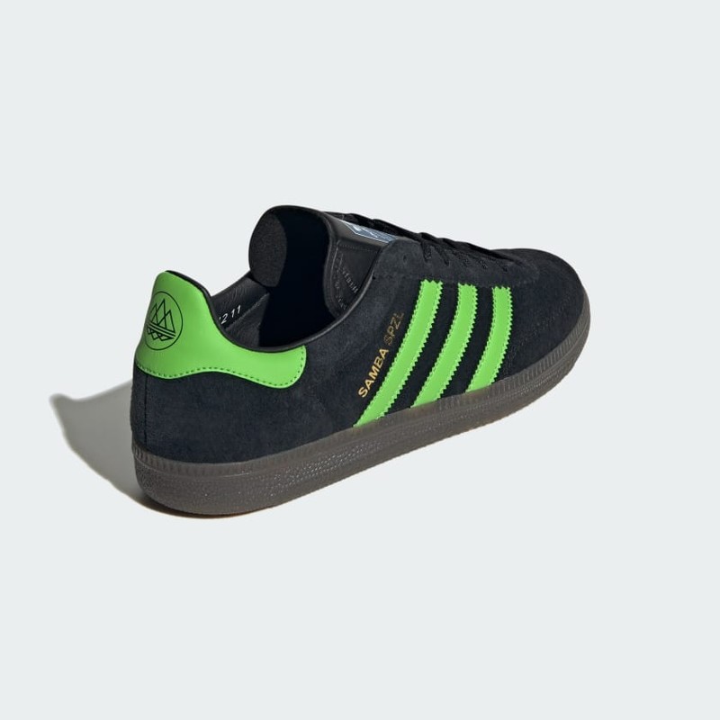 Adidas mens neon green best sale